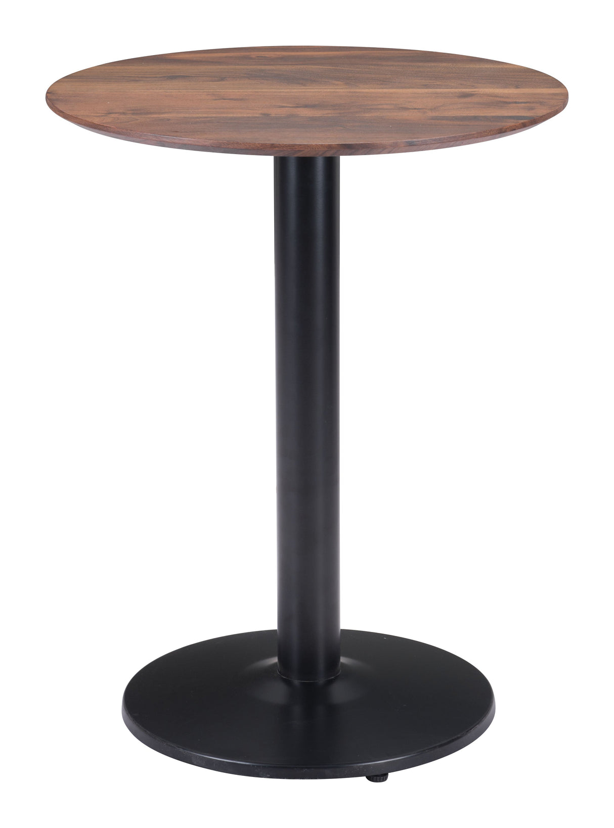 Alto Brown & Black Bistro Table by Zuomod at Eve Furniture