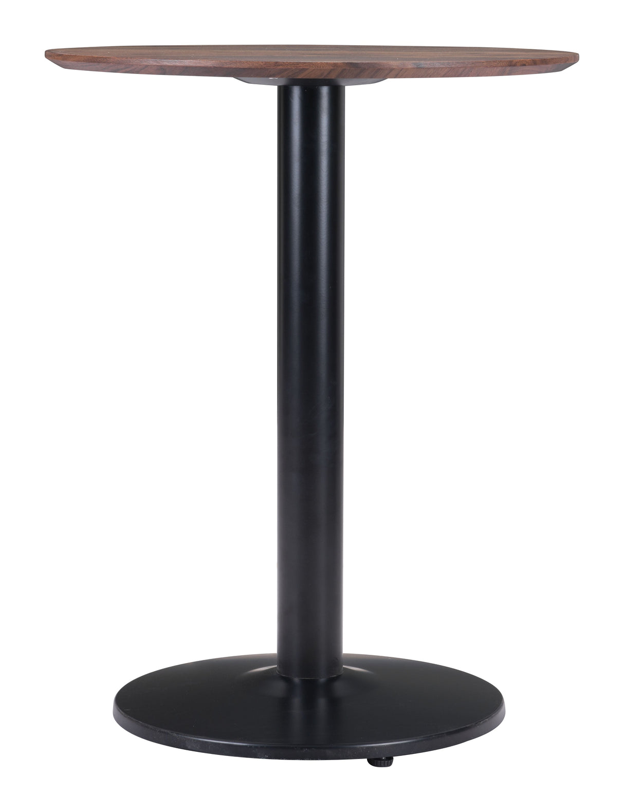 Alto Brown & Black Bistro Table by Zuomod at Eve Furniture
