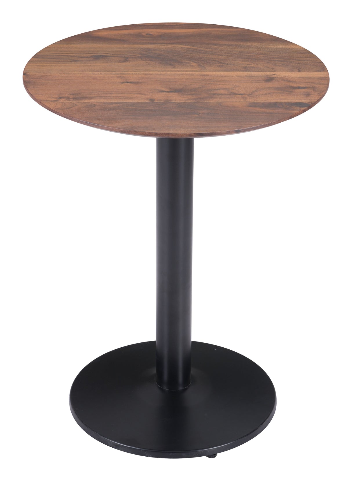 Alto Brown & Black Bistro Table by Zuomod at Eve Furniture