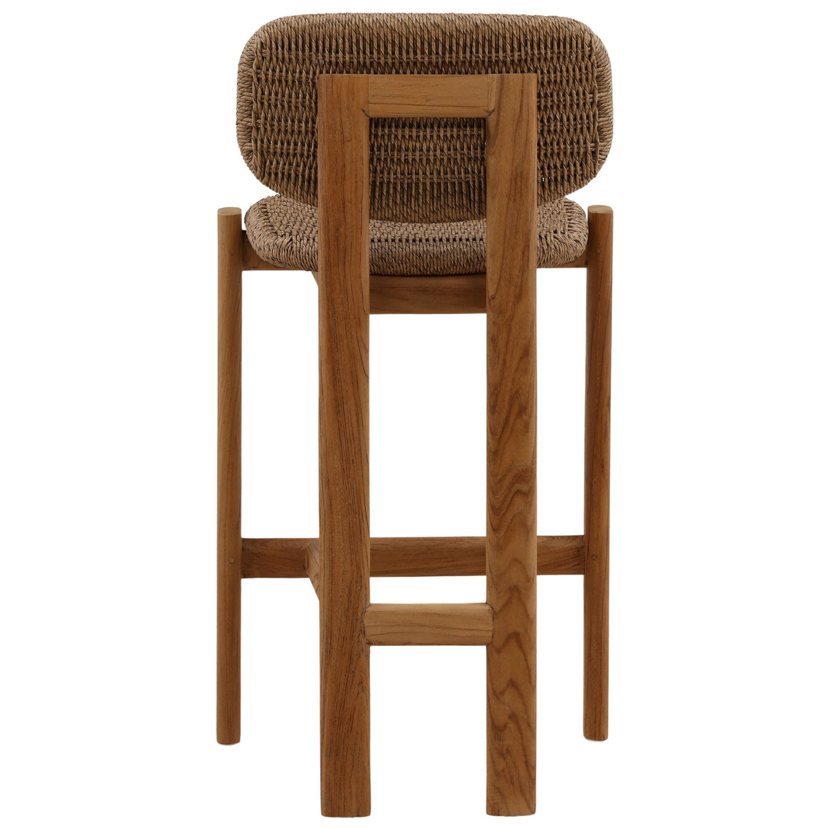 Alva Outdoor Counter Stool, Light Brown by Dovetail at Eve Furniture