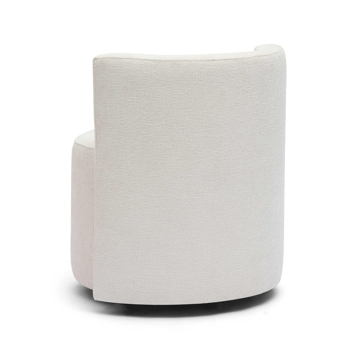 Alyssa Cream Chenille Rolling Desk Chair by TOV Furniture at Eve Furniture