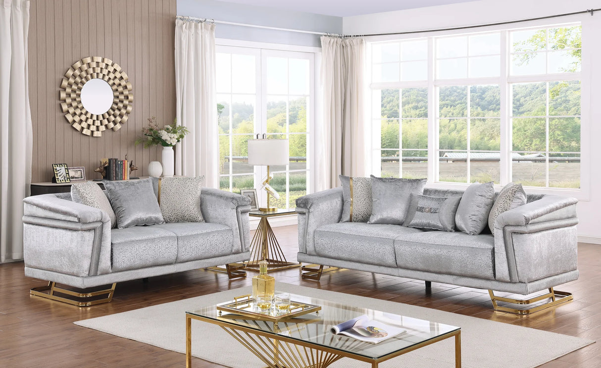 Amalfi Grey Living Room Set by New Era Innovations at Eve Furniture