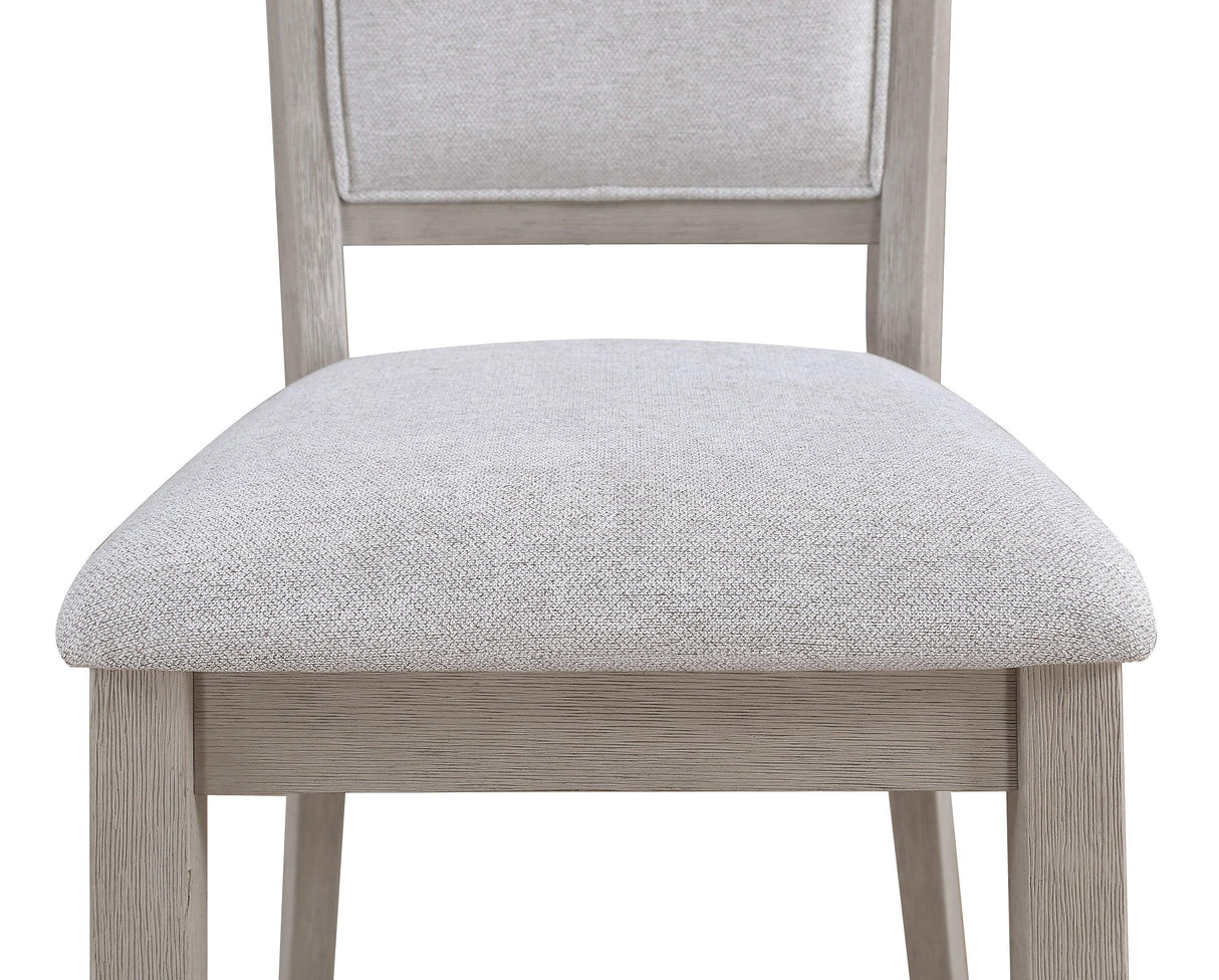 Amara Driftwood 5-Piece Round Dining Set by Crown Mark at Eve Furniture