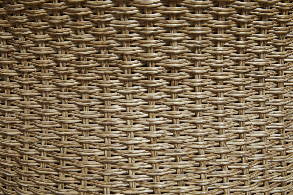 Amaris Brown/Black Outdoor Dining Chair by Ashley at Eve Furniture