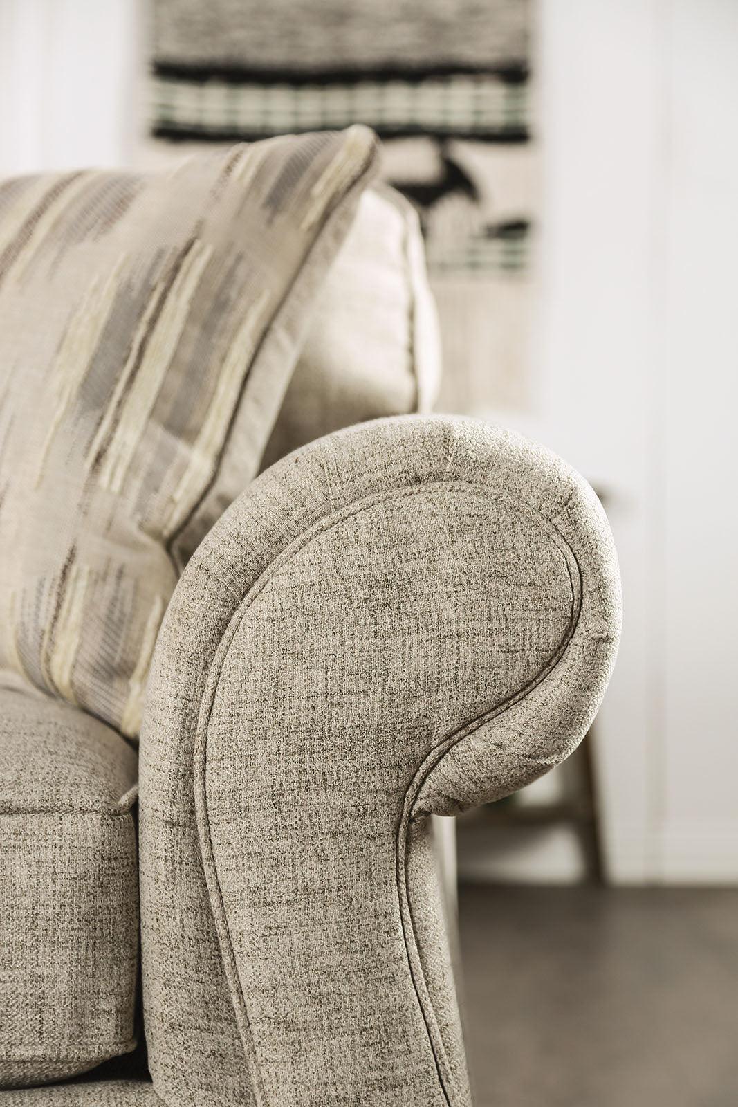 Amaya Cream Loveseat by Furniture of America at Eve Furniture