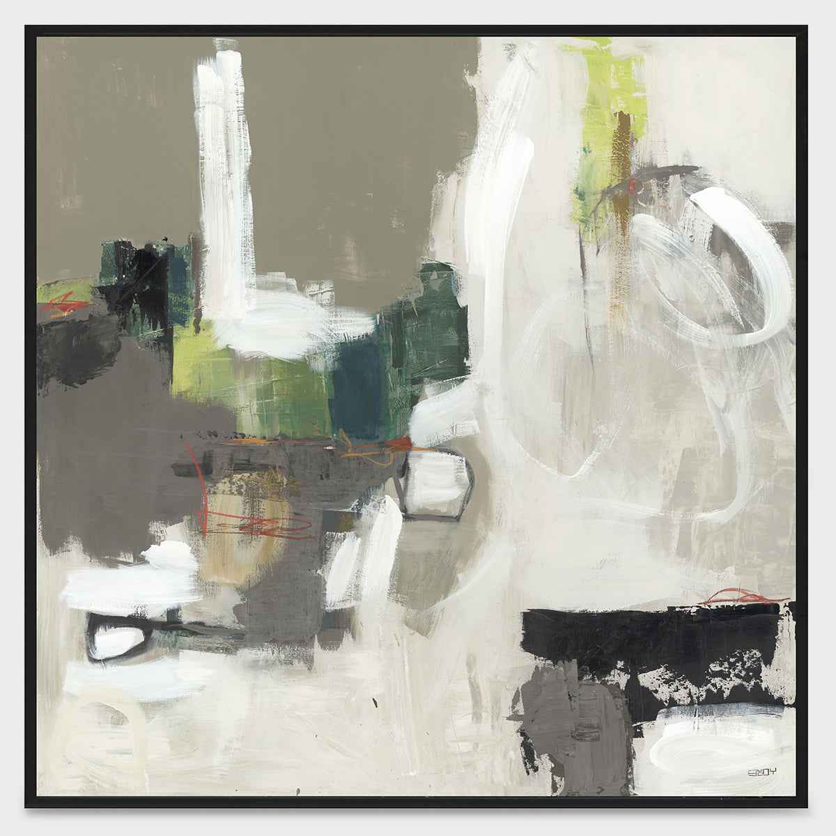 Amazonian Multicolor Painting by Buddy Whitlock by Classic Home at Eve Furniture