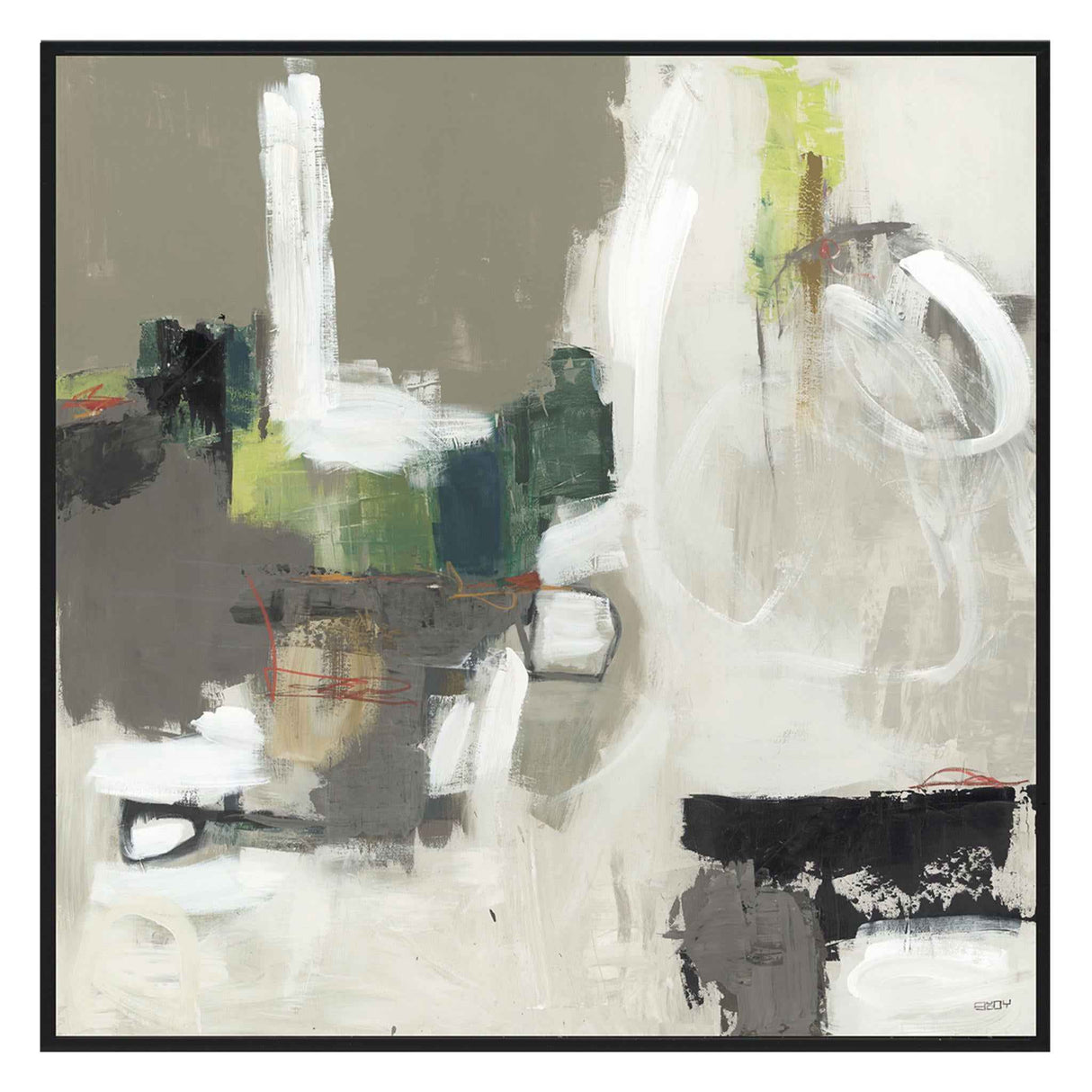 Amazonian Multicolor Painting by Buddy Whitlock by Classic Home at Eve Furniture