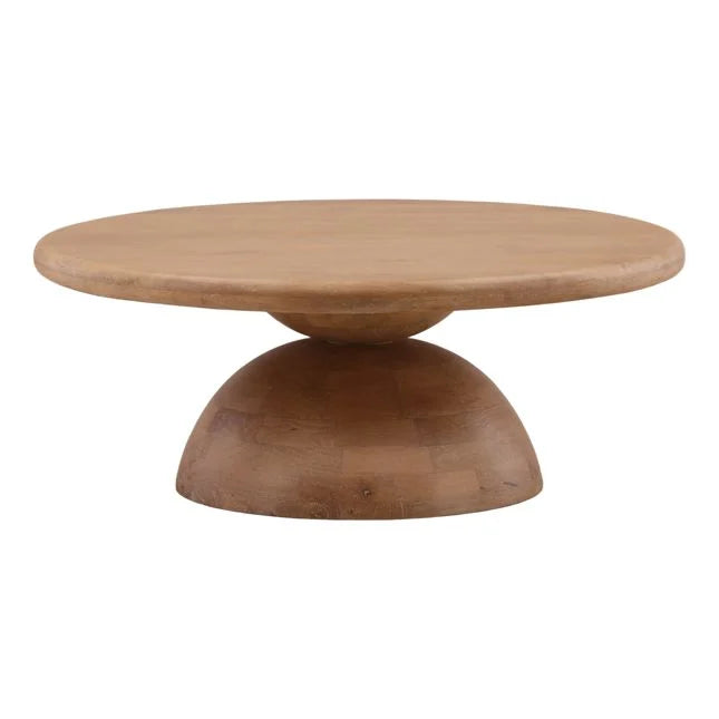 Amberlyn Light Natural Coffee Table by Dovetail at Eve Furniture
