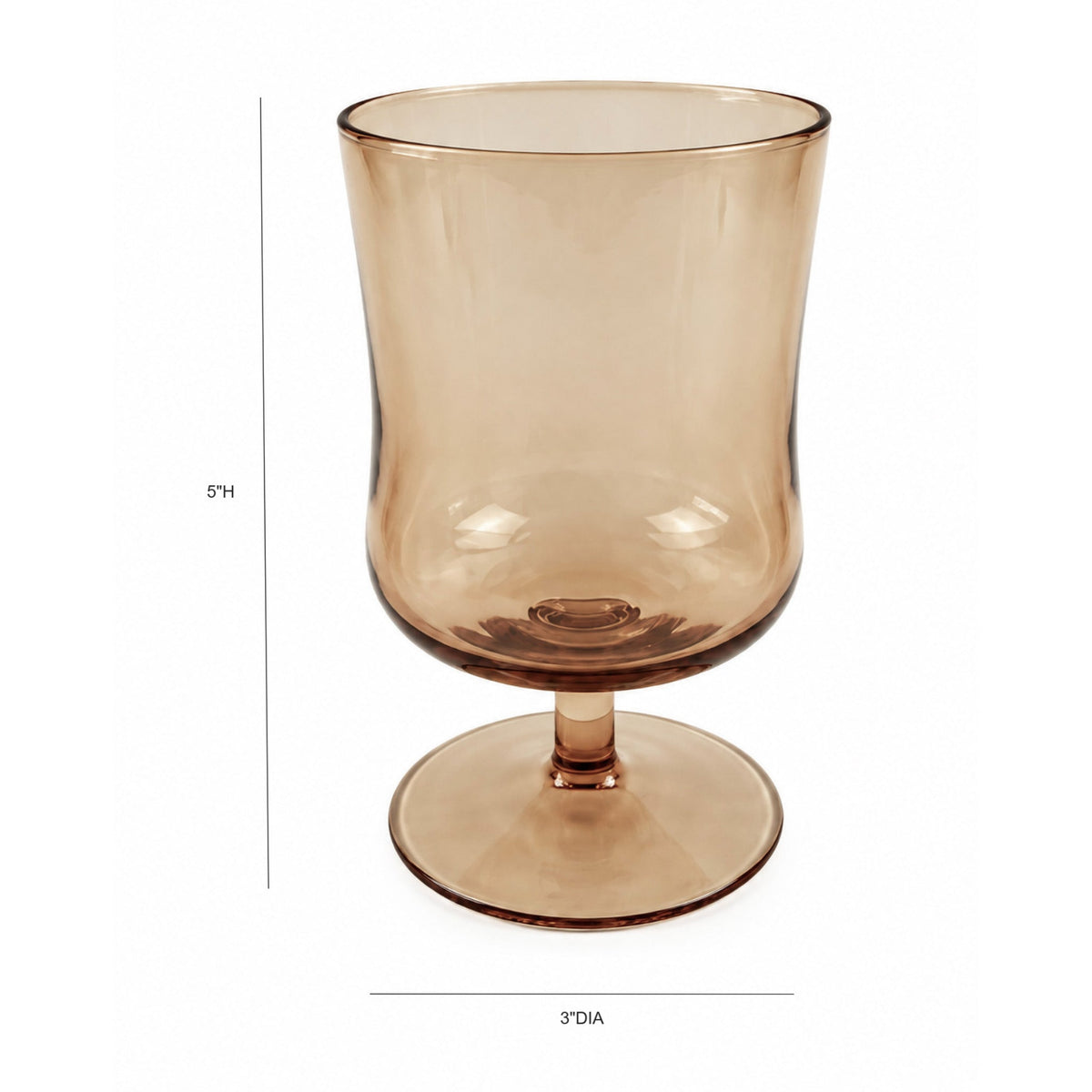 Ambre Wine Glass - Set of 4 by TOV Furniture at Eve Furniture