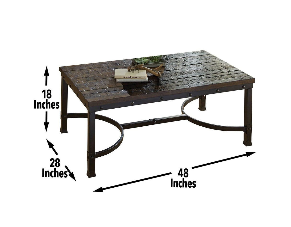 Ambrose 3-Piece Set (Cocktail & 2 End Tables) by Steve Silver at Eve Furniture
