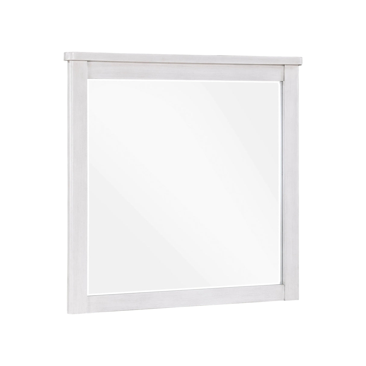 Ambrose Antique White/Gray Mirror by Homelegance at Eve Furniture