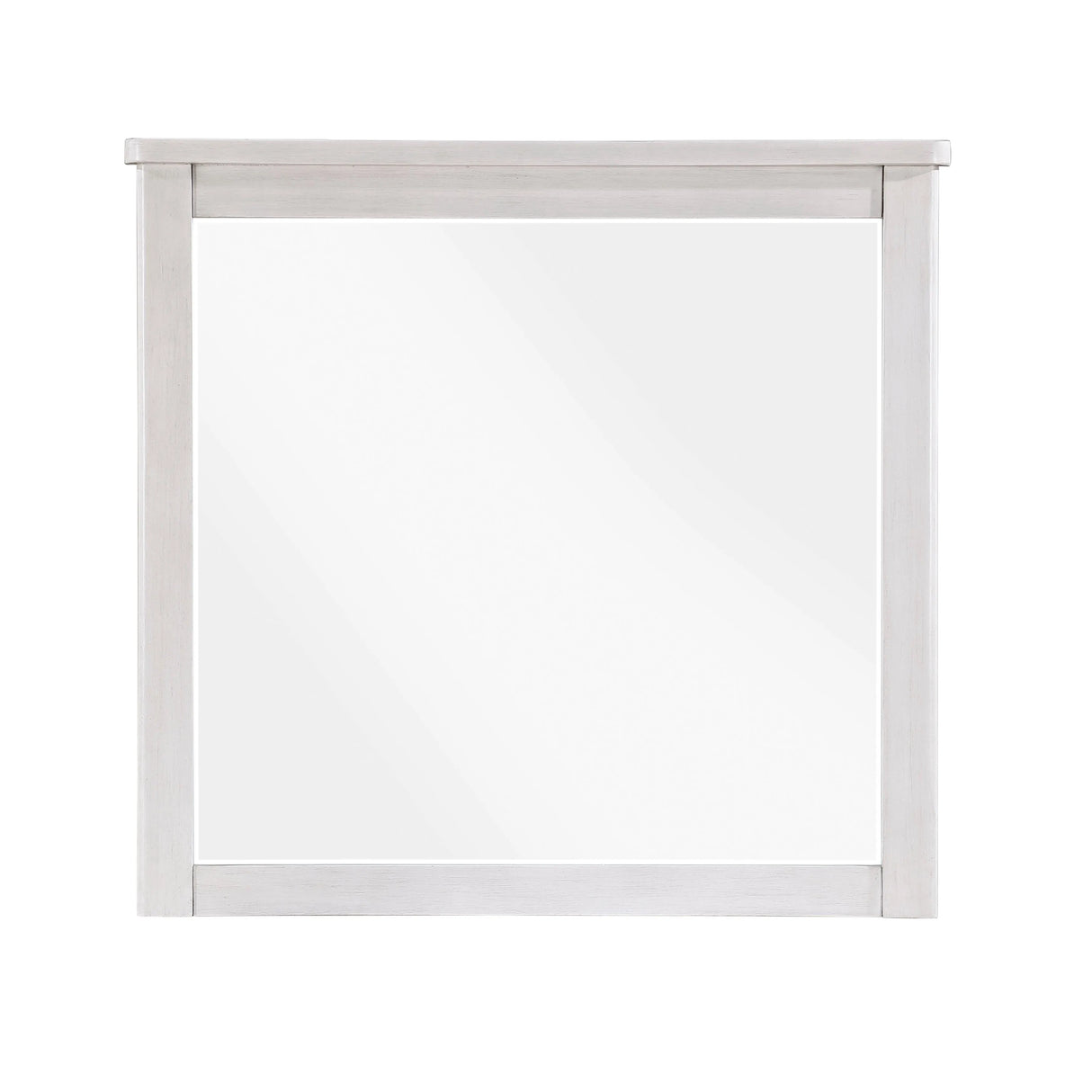 Ambrose Antique White/Gray Mirror by Homelegance at Eve Furniture
