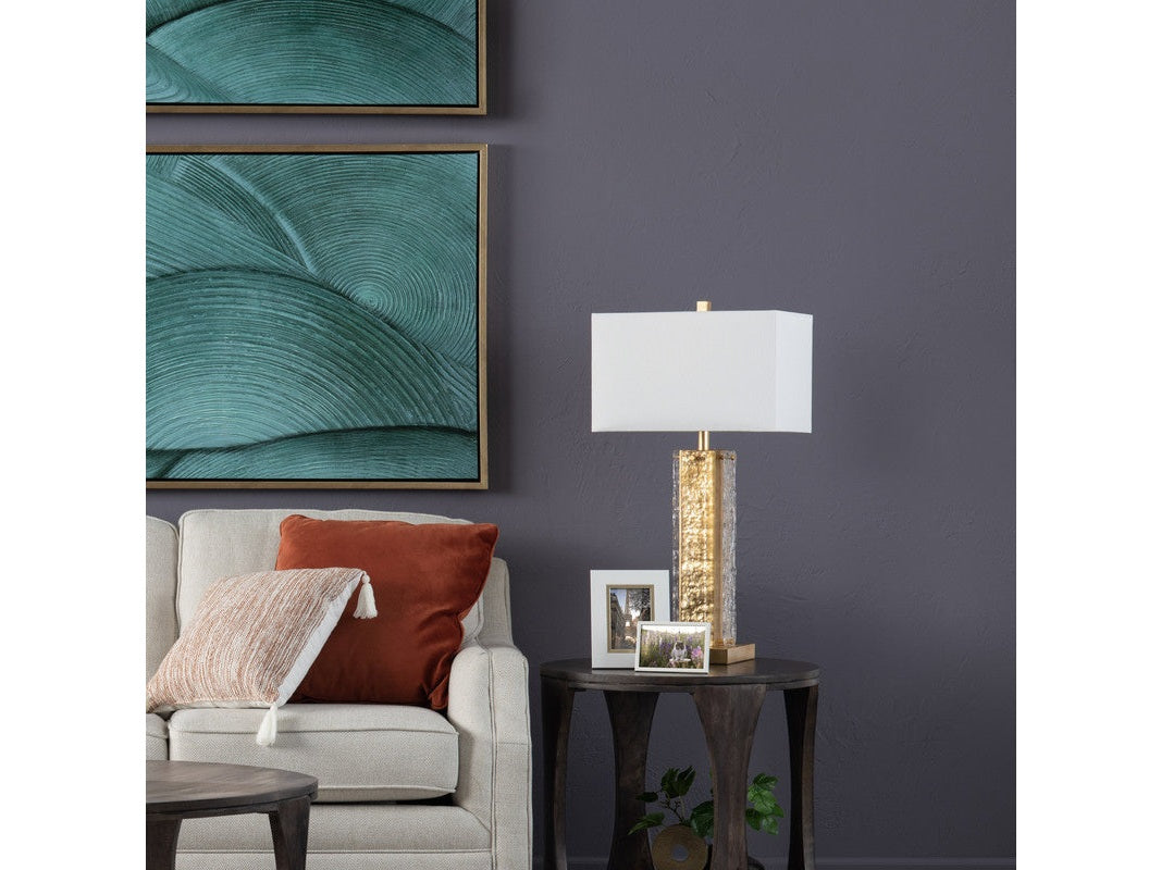Ambrose Gold Table Lamp (Set of 2) by Crestview at Eve Furniture