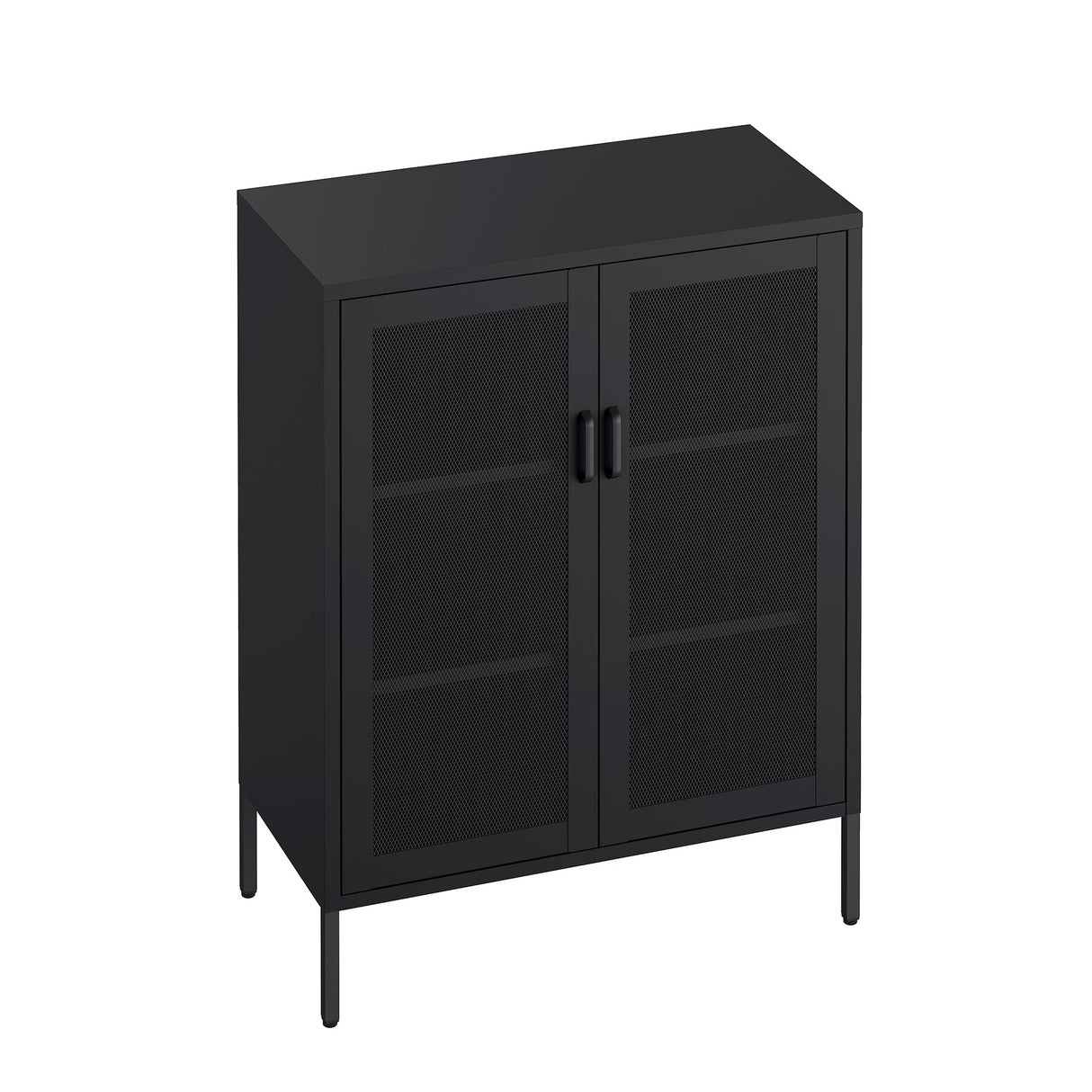 Amelia 31.5" Accent Cabinet in Black by Manhattan Comfort at Eve Furniture