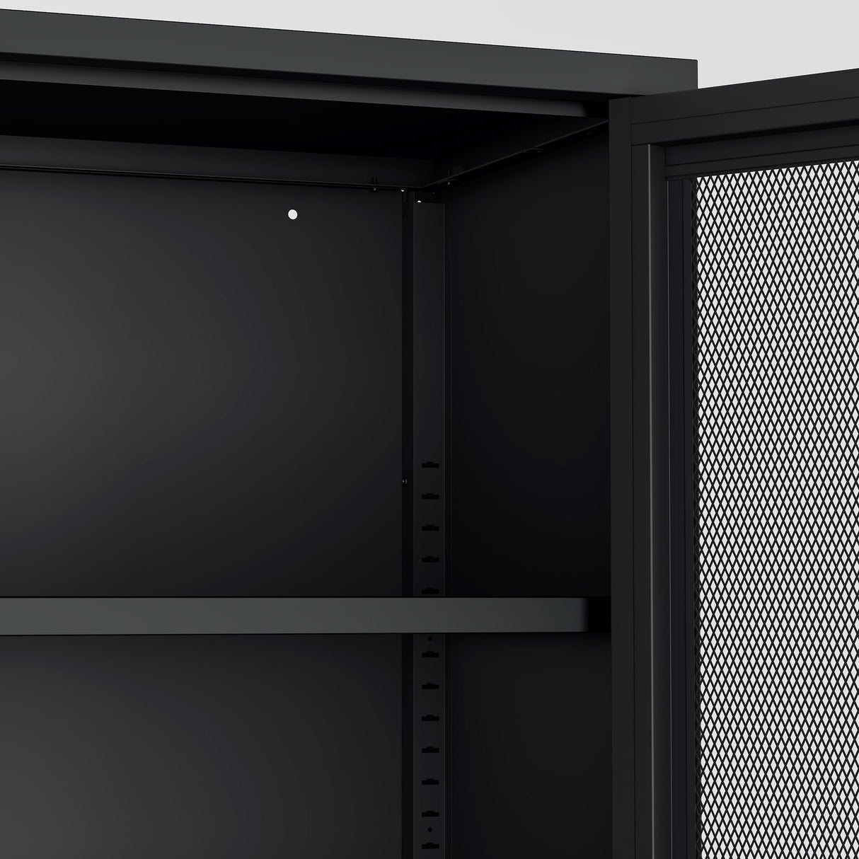 Amelia 31.5" Accent Cabinet in Black by Manhattan Comfort at Eve Furniture