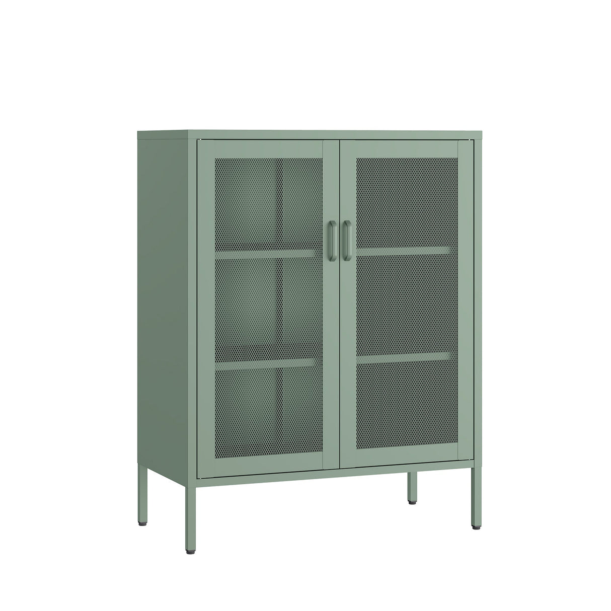 Amelia 31.5" Accent Cabinet in Green by Manhattan Comfort at Eve Furniture
