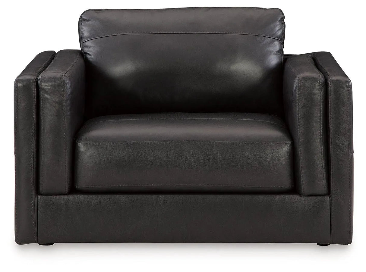Amiata Onyx Oversized Chair by Ashley at Eve Furniture
