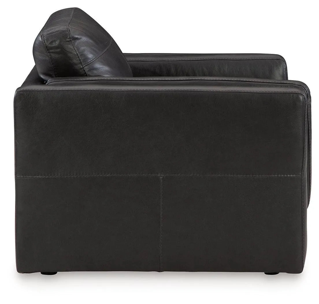 Amiata Onyx Oversized Chair by Ashley at Eve Furniture