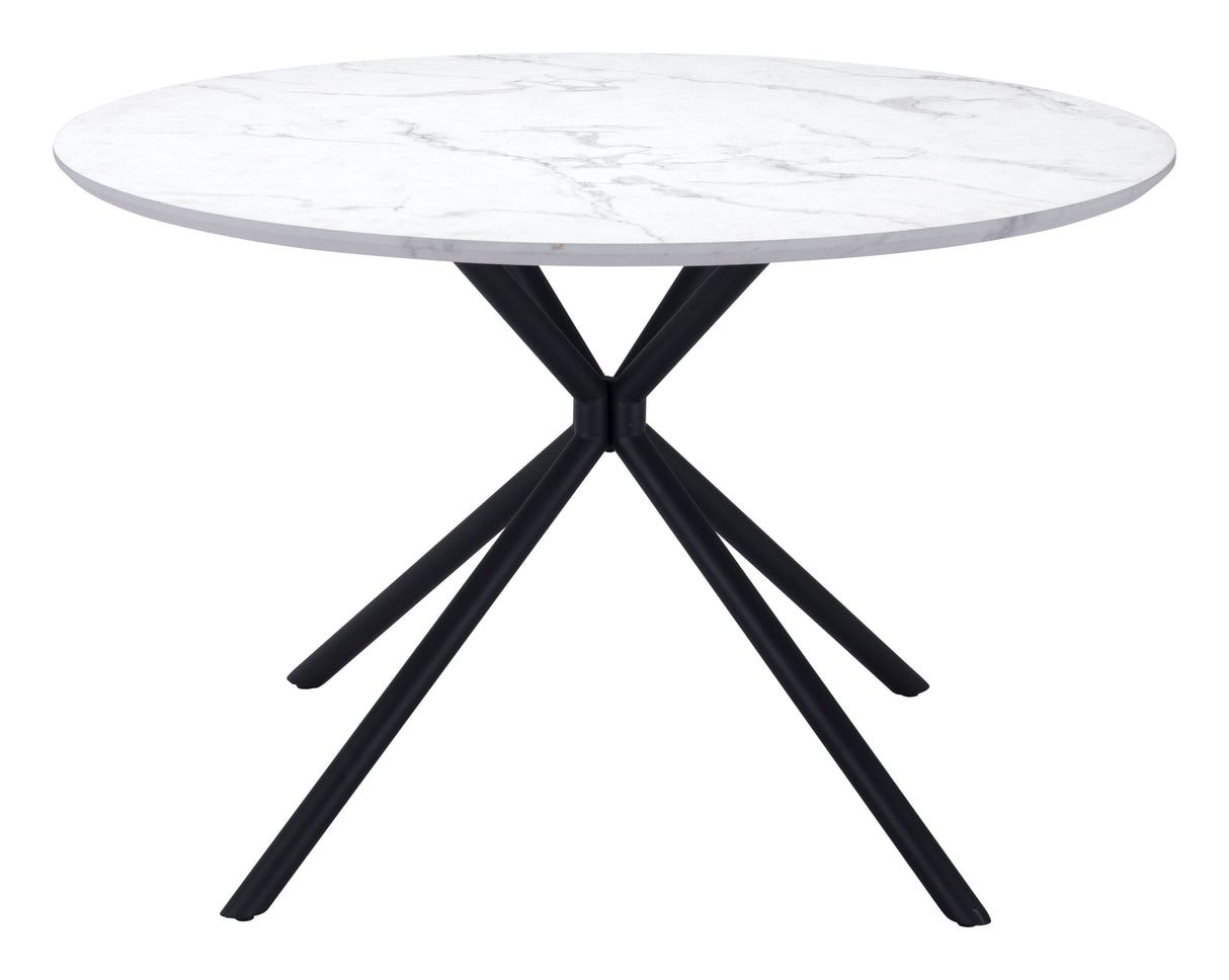 Amiens Dining Table White by Zuomod at Eve Furniture