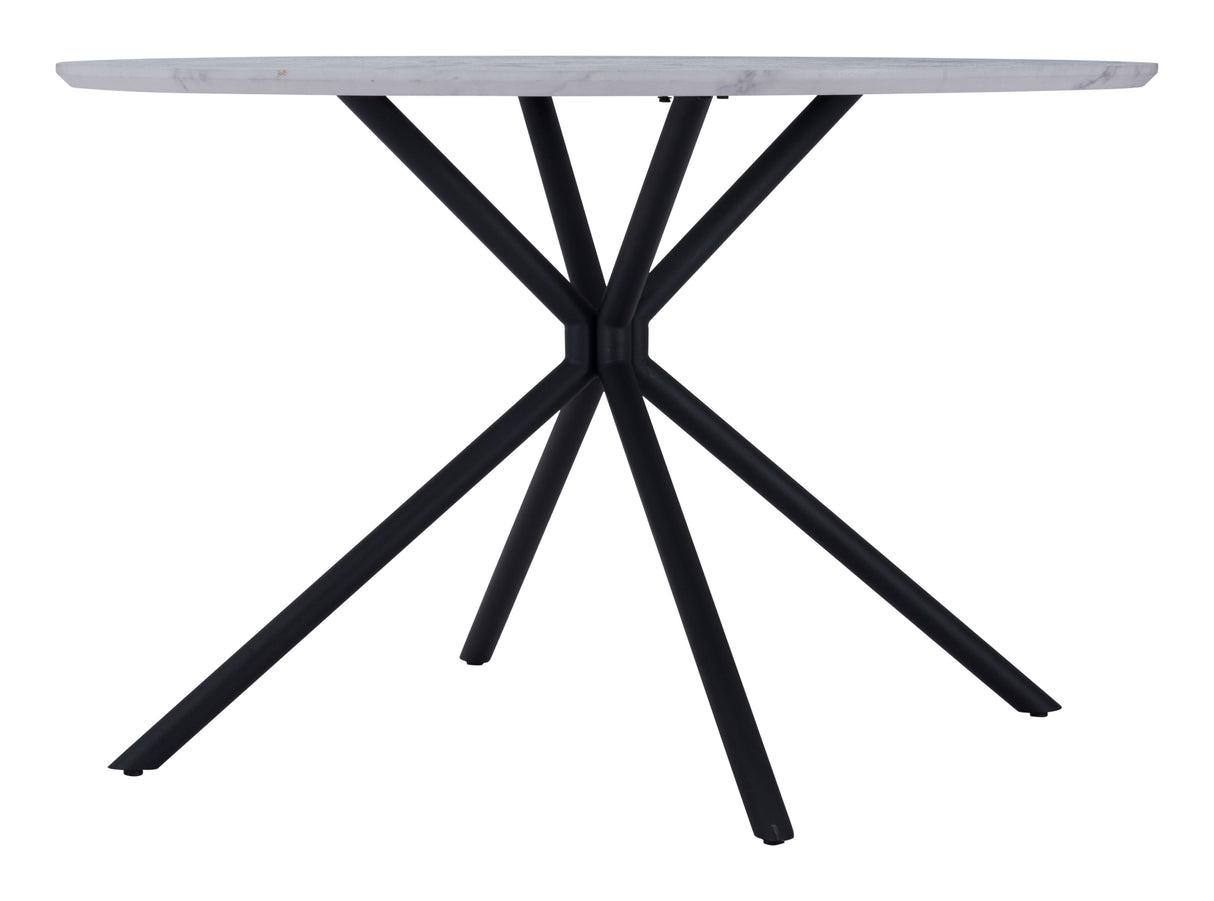 Amiens Dining Table White by Zuomod at Eve Furniture