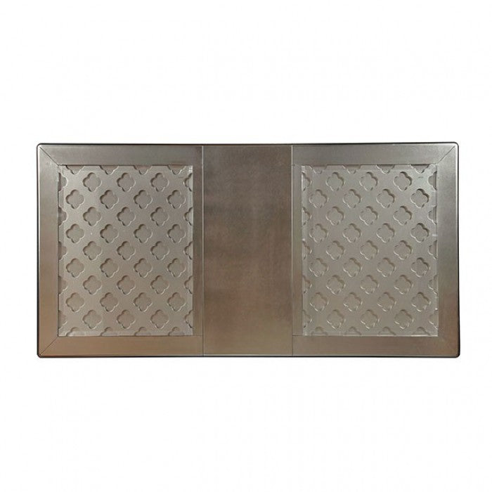 Amina Champagne 9-Piece Dining Room Set by Furniture of America at Eve Furniture