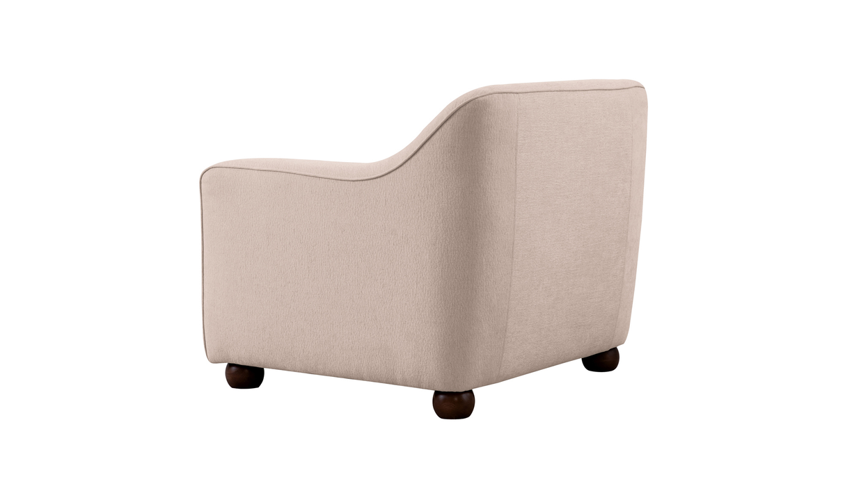 Amira Accent Chair Oat by Moe's Home at Eve Furniture