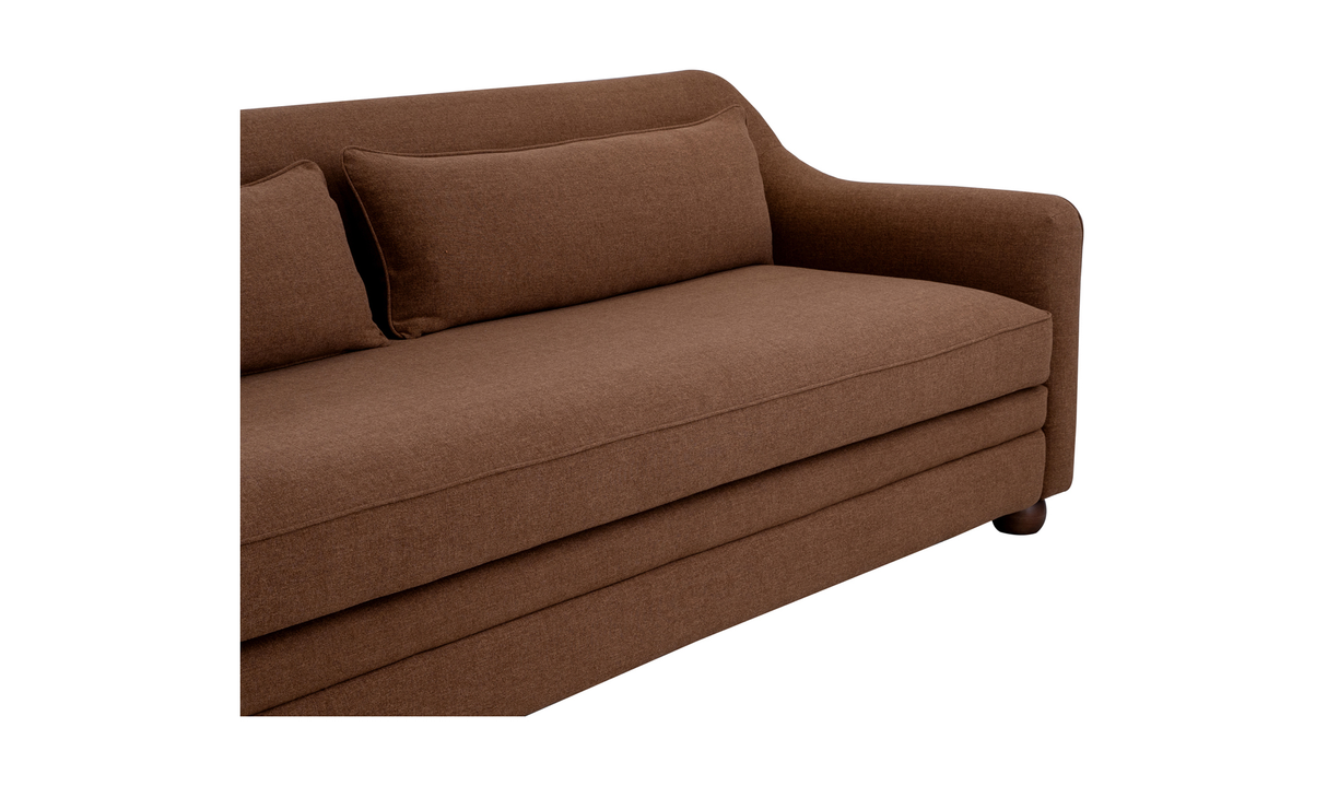 Amira Sofa Rust by Moe's Home at Eve Furniture