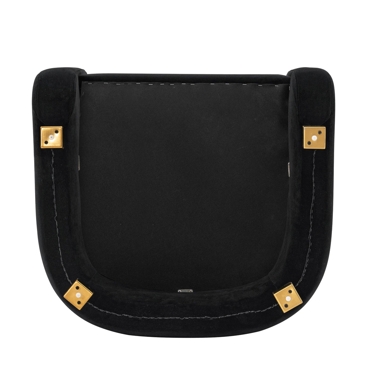Amirah Accent Chair in Black by Manhattan Comfort at Eve Furniture