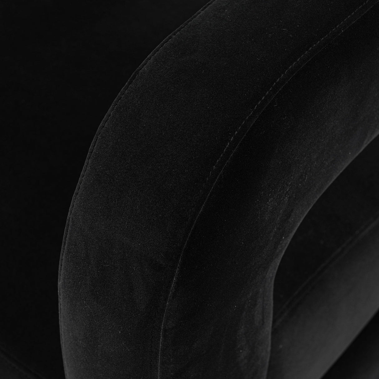 Amirah Accent Chair in Black by Manhattan Comfort at Eve Furniture
