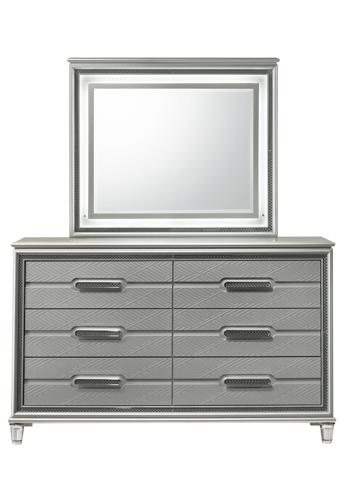 Amiri Grey Bedroom Set by New Era Innovations at Eve Furniture