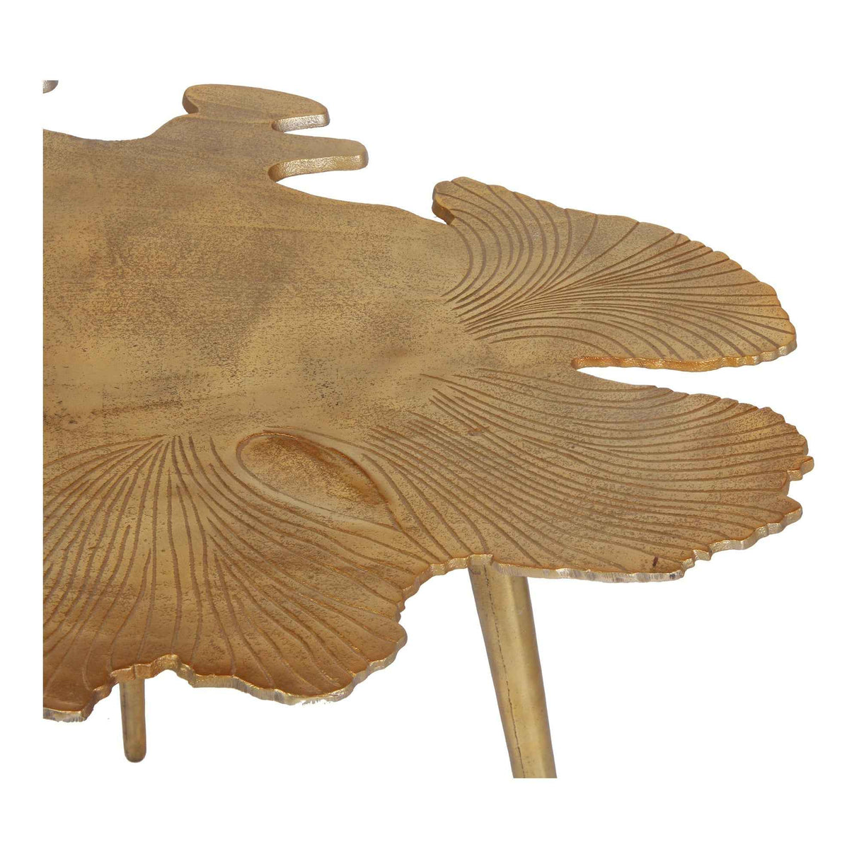 Amoeba Gold Side Table