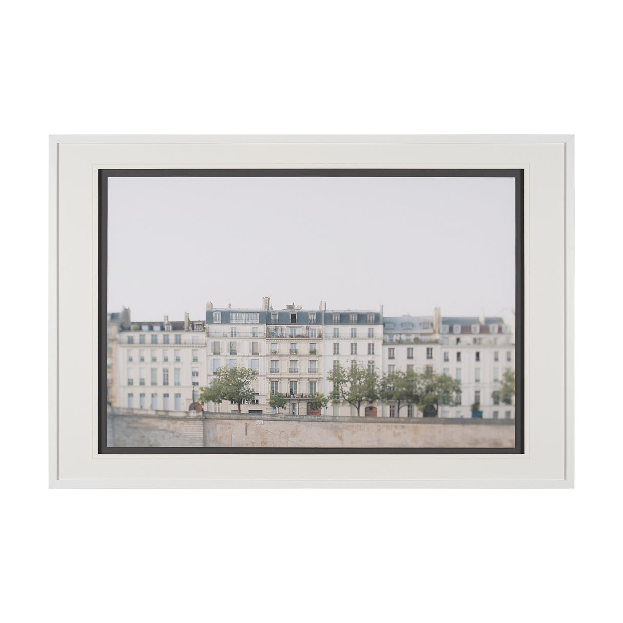 Amour de la Ville by Irene Suchocki a Hand Embellished Textured Framed Art Photo Matted under Glass by Mercana at Eve Furniture