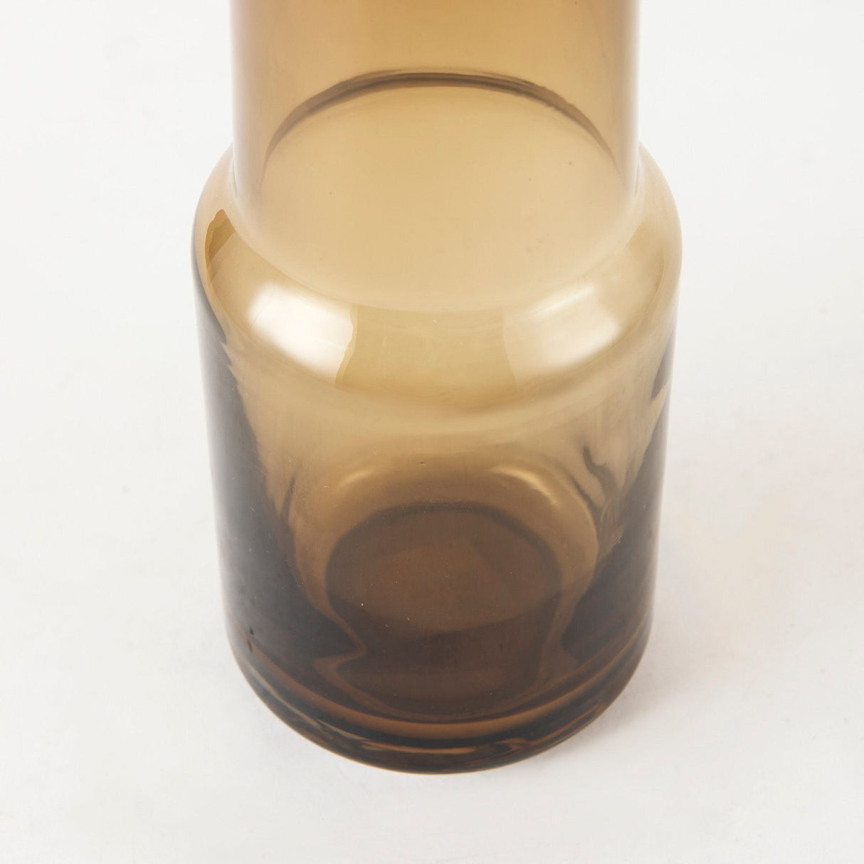 Amrita Golden Brown Glass Vase by Mercana at Eve Furniture