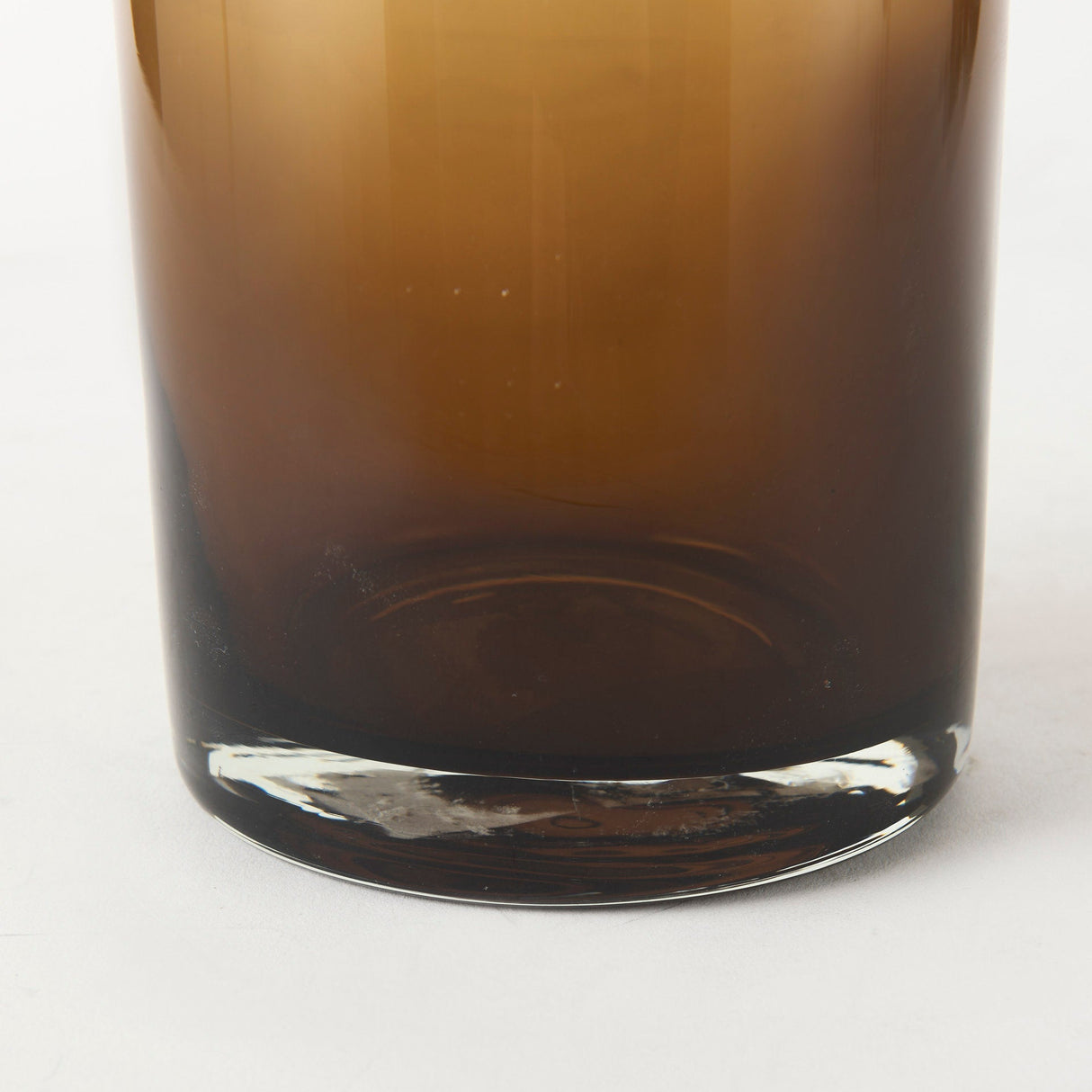 Amrita Golden Brown Glass Vase by Mercana at Eve Furniture