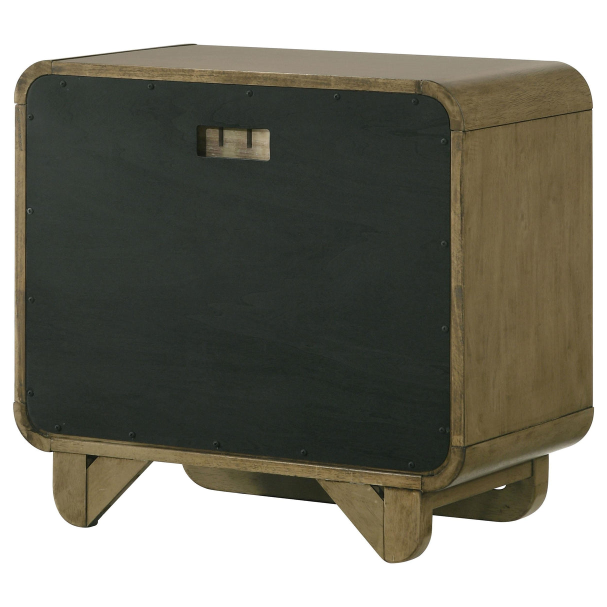 Amsbury Nutmeg 2-Drawer Nightstand by Coaster at Eve Furniture