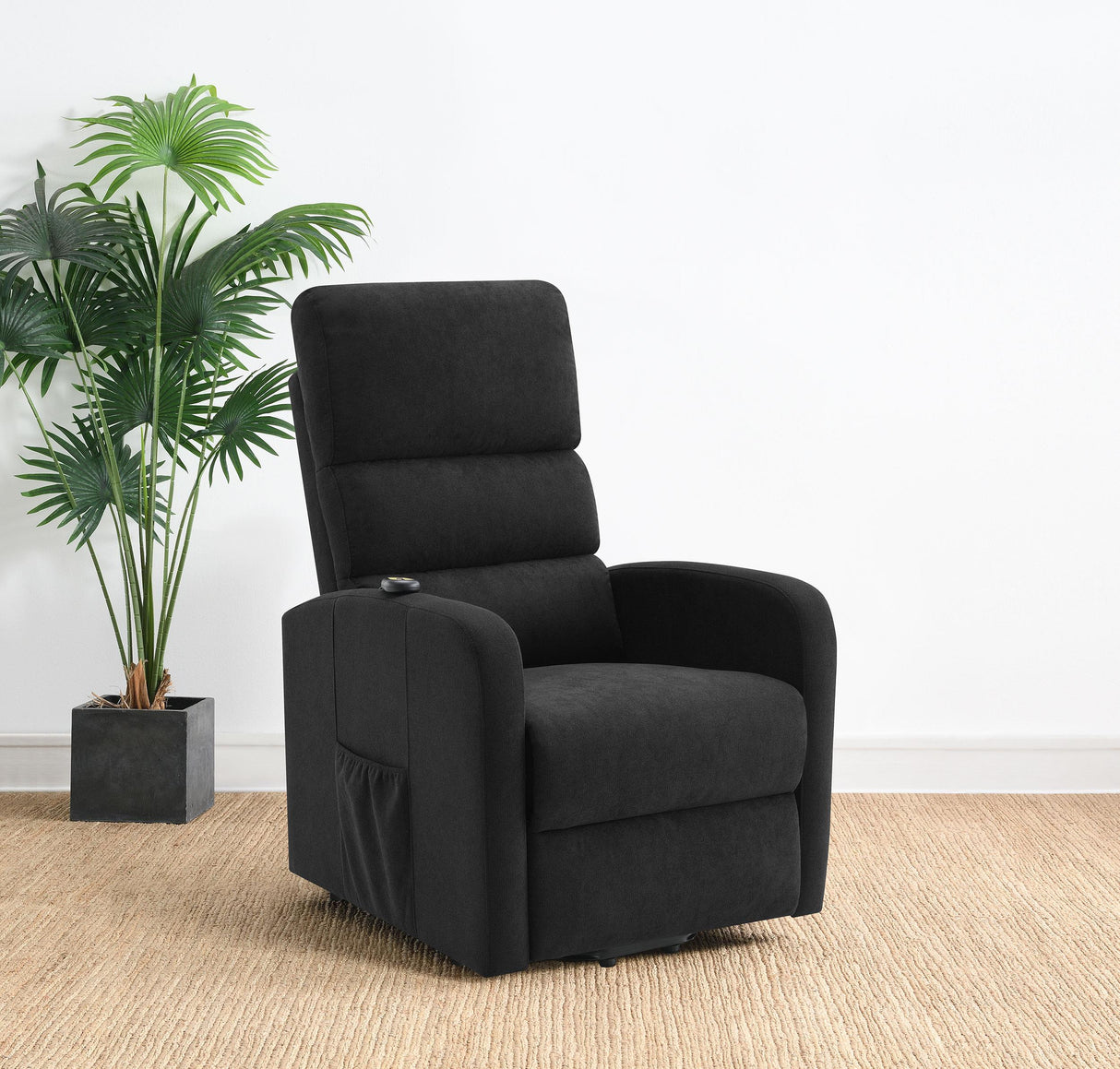 Amsdell Black Power Lift Recliner by Coaster at Eve Furniture