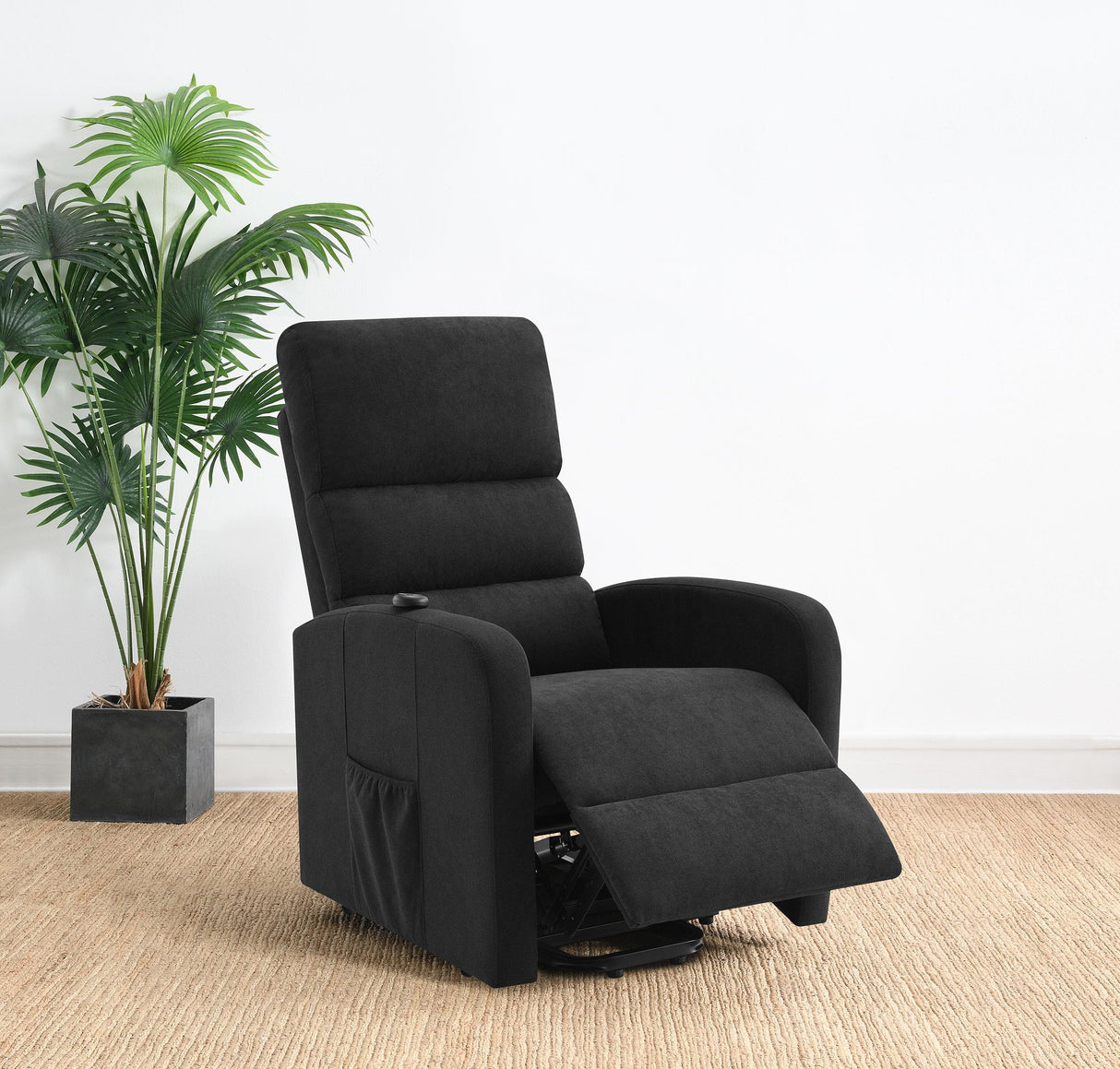 Amsdell Black Power Lift Recliner by Coaster at Eve Furniture