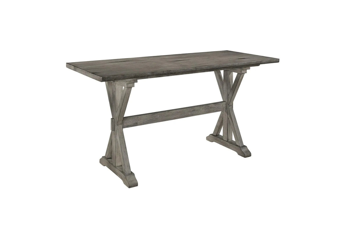 Amsonia Gray/Black Counter Height Set by Homelegance at Eve Furniture