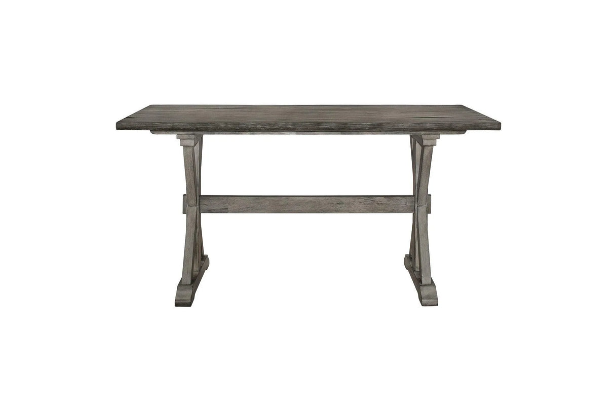 Amsonia Gray/Black Counter Height Set by Homelegance at Eve Furniture