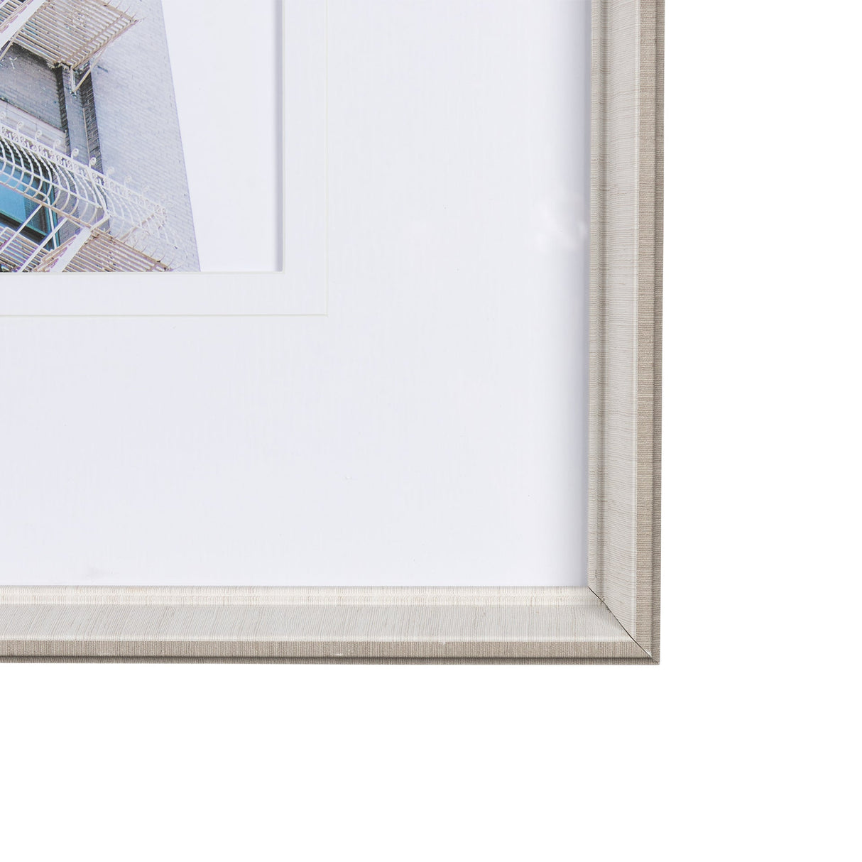 An Ornate Touch by Mercana Studio a Hand Embellished Textured Framed Art Photo Matted under Glass by Mercana at Eve Furniture