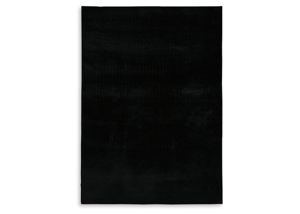 Anaben Black 8' x 10' Rug by Ashley at Eve Furniture