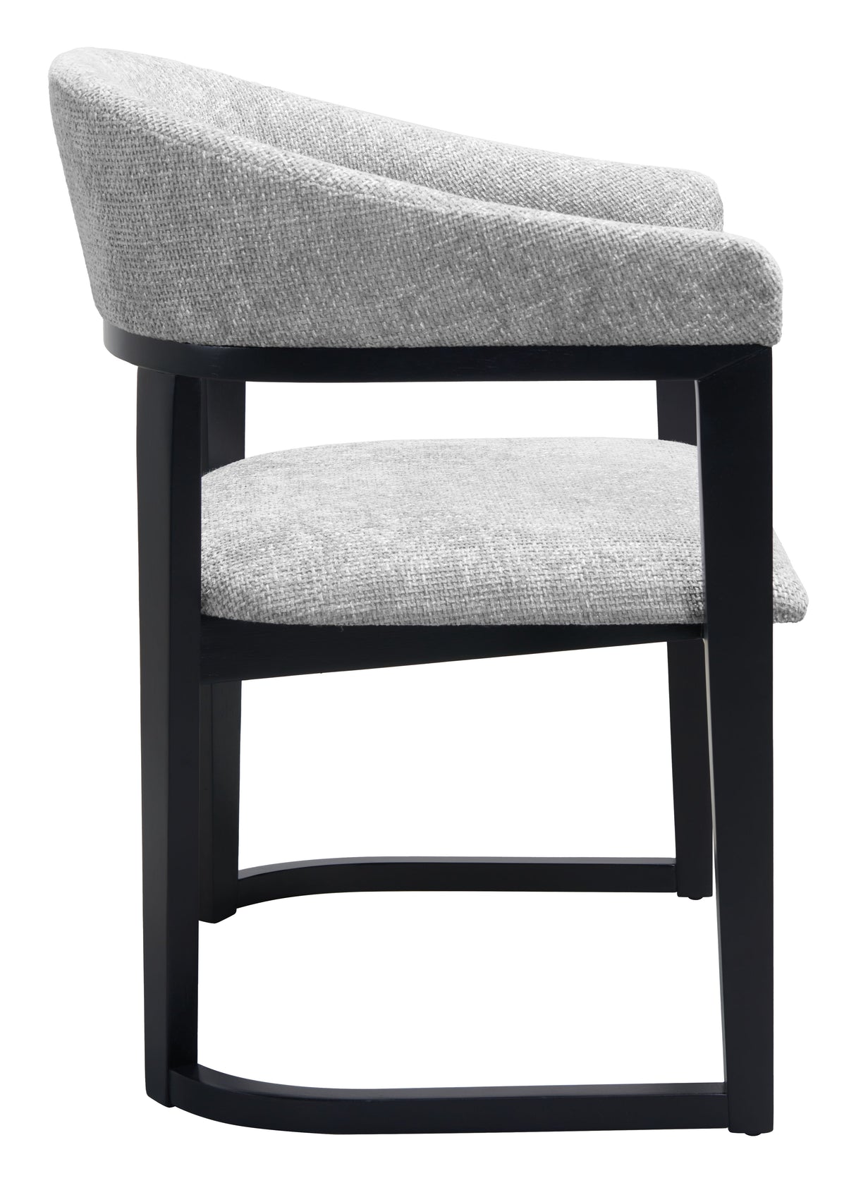 Anasa Gray Dining Chair by Zuomod at Eve Furniture