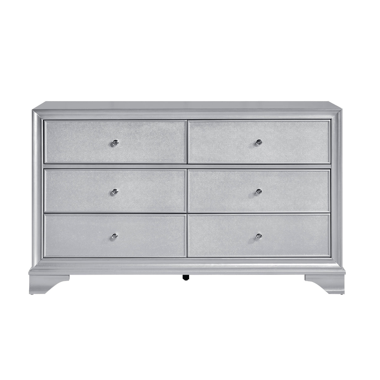 Anatole Metallic Silver Dresser by Homelegance at Eve Furniture