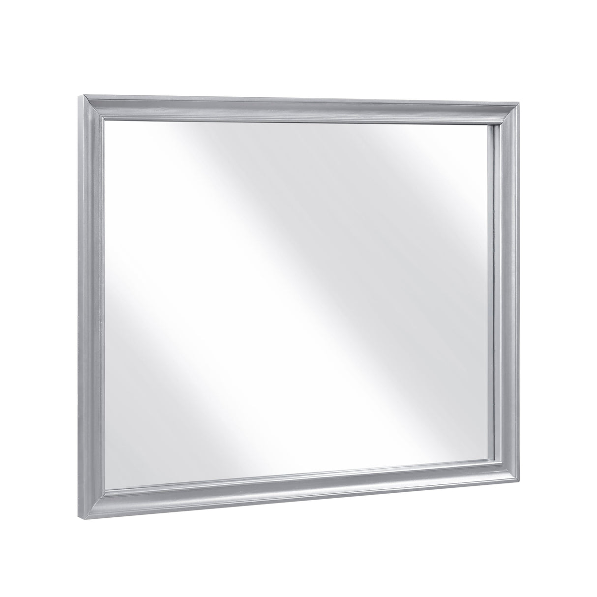 Anatole Metallic Silver Mirror by Homelegance at Eve Furniture