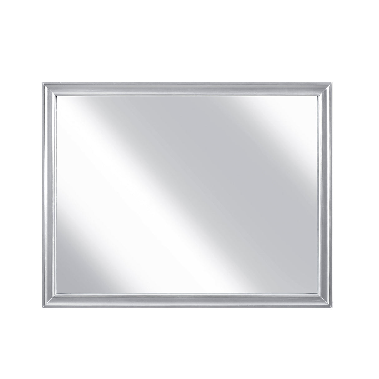 Anatole Metallic Silver Mirror by Homelegance at Eve Furniture