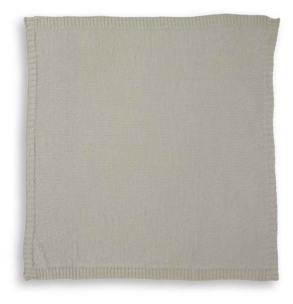 Anawood Oatmeal Throw by Ashley at Eve Furniture