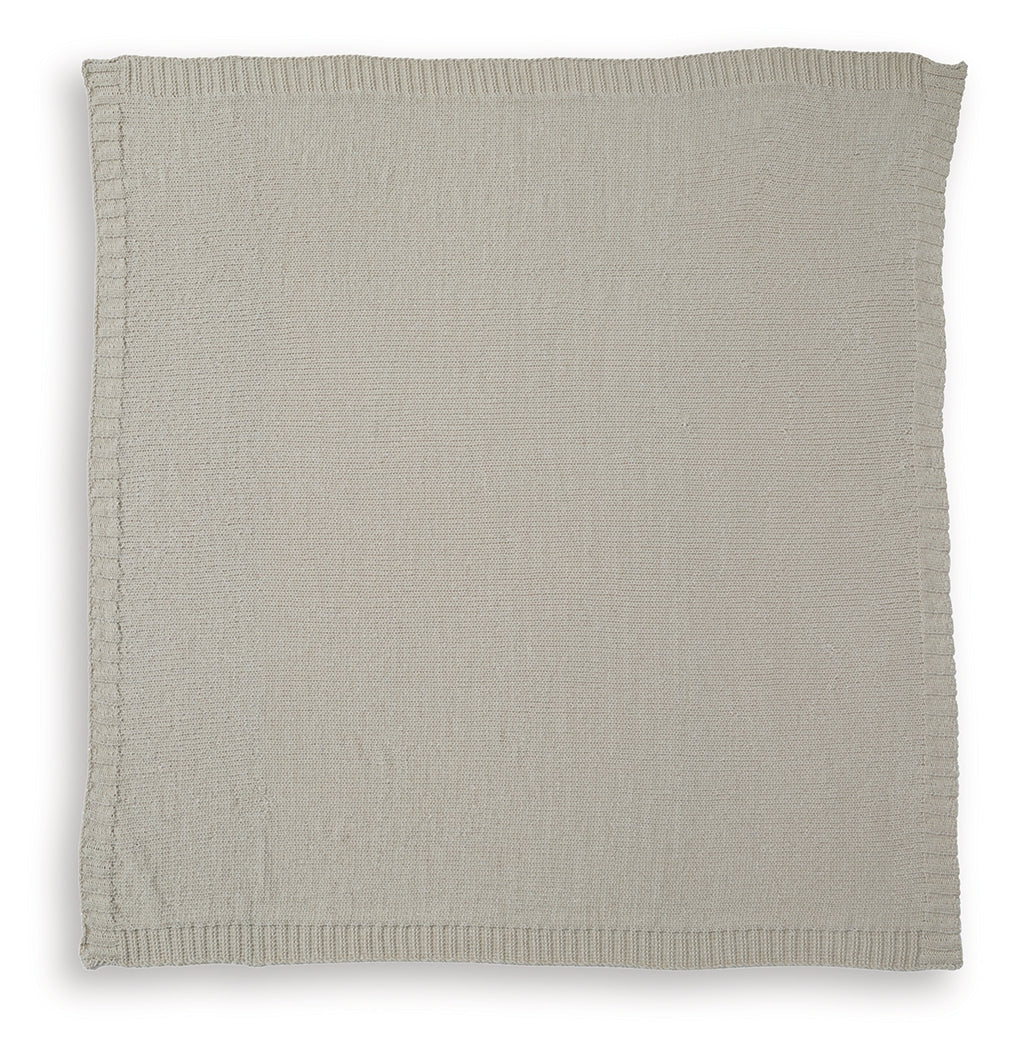 Anawood Oatmeal Throw (Set of 3) by Ashley at Eve Furniture