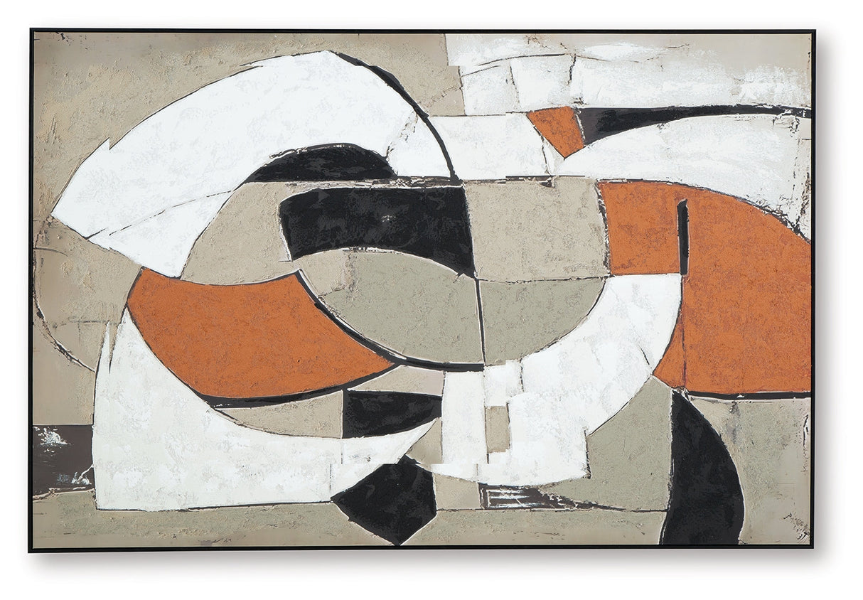 Anchorstone Multi Wall Art by Ashley at Eve Furniture