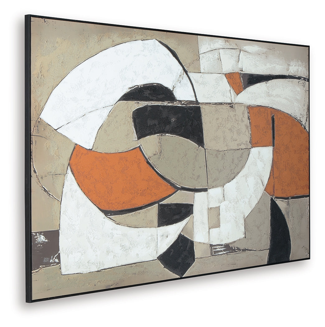 Anchorstone Multi Wall Art by Ashley at Eve Furniture