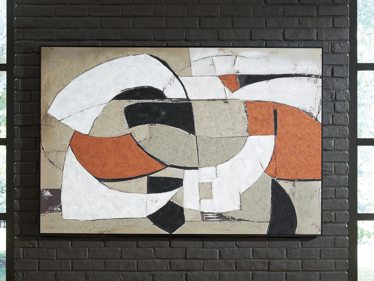 Anchorstone Multi Wall Art by Ashley at Eve Furniture